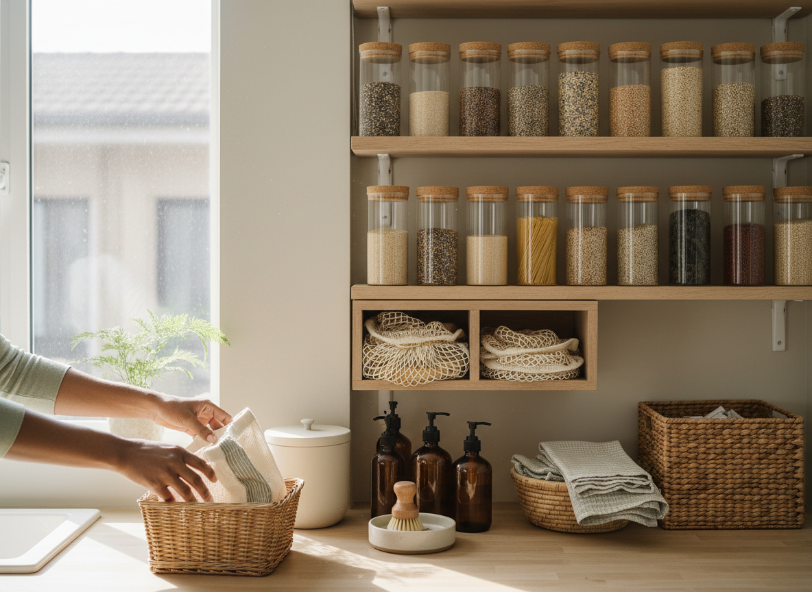 How to Create a Low-Waste Home Setup That Works Daily