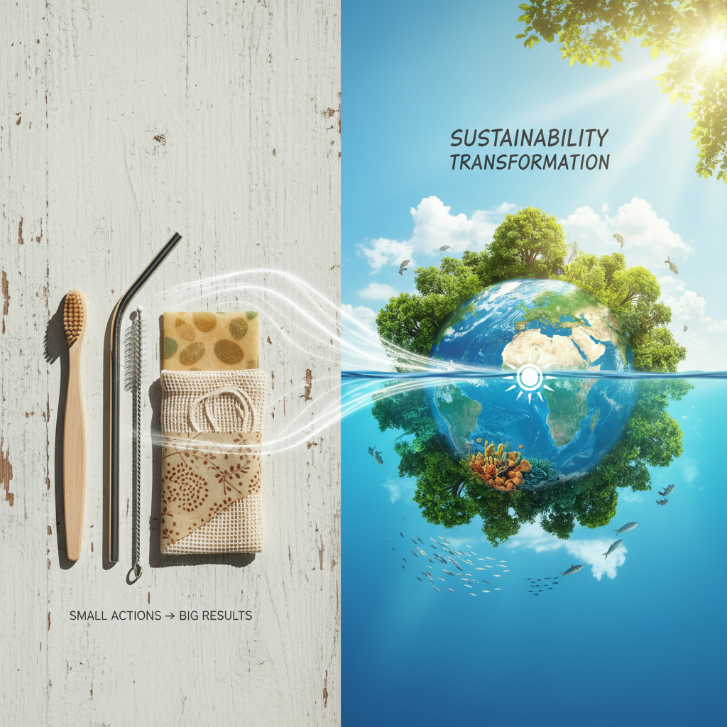 Micro Habits, Major Impact: The Smallest Daily Swaps That Shrink Your Footprint