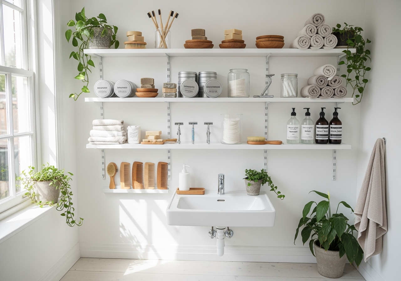 Zero-Waste Bathrooms: Simple Swaps for a Cleaner Planet and a Tidier Shelf 