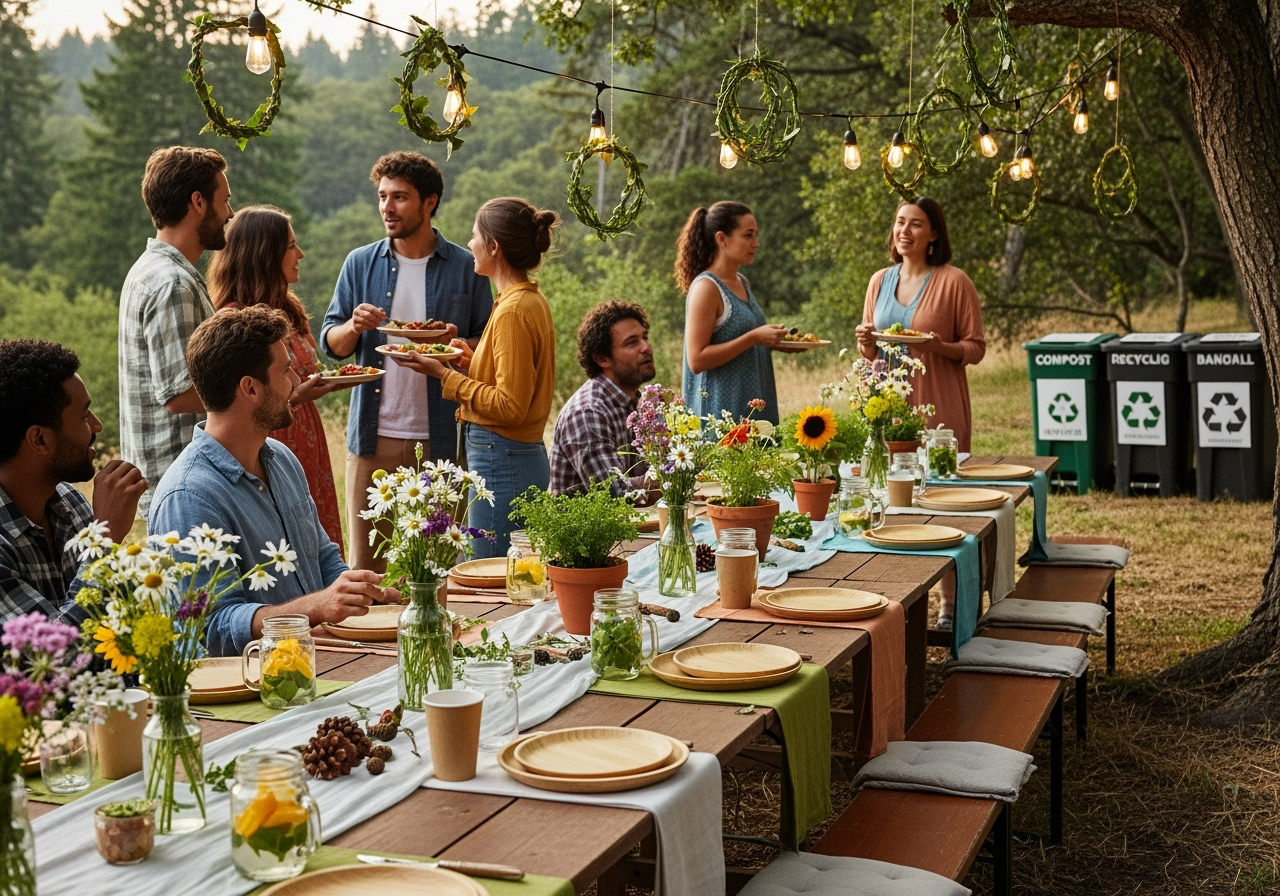 Celebrating Sustainably: Hosting Gatherings That Leave No Trace