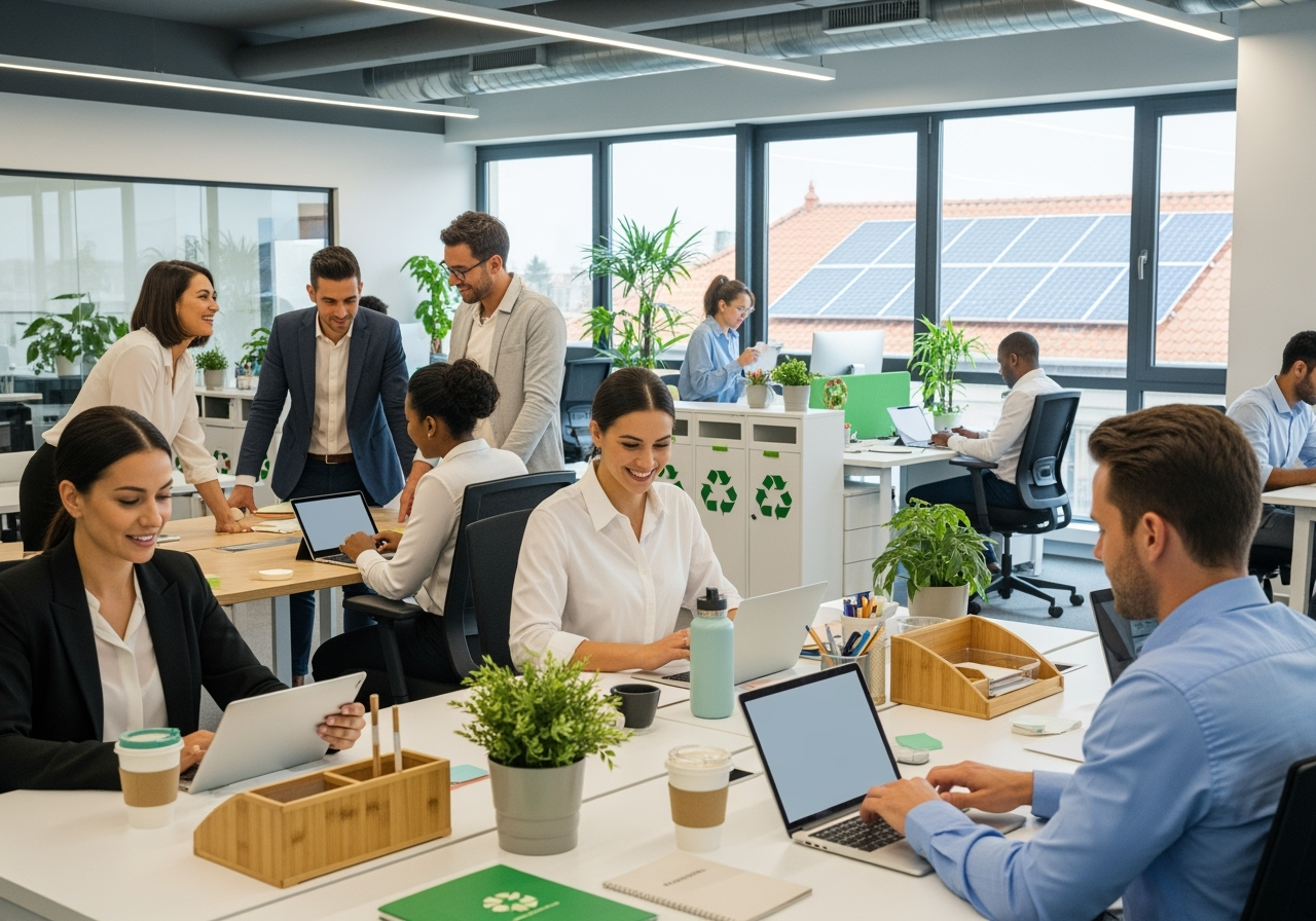 Sustainability in the Workplace: Simple Swaps That Make Offices Greener