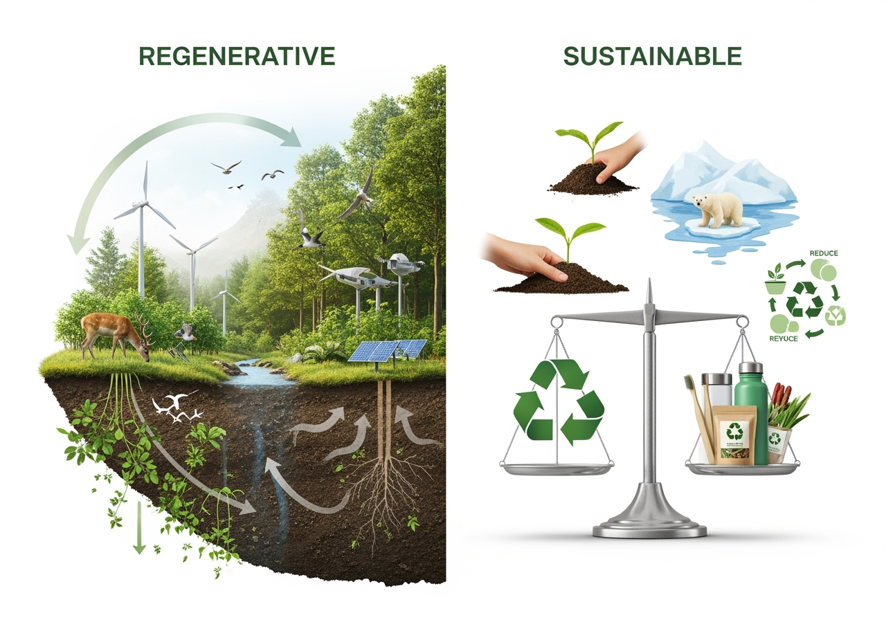 Regenerative Brands vs. Sustainable Brands