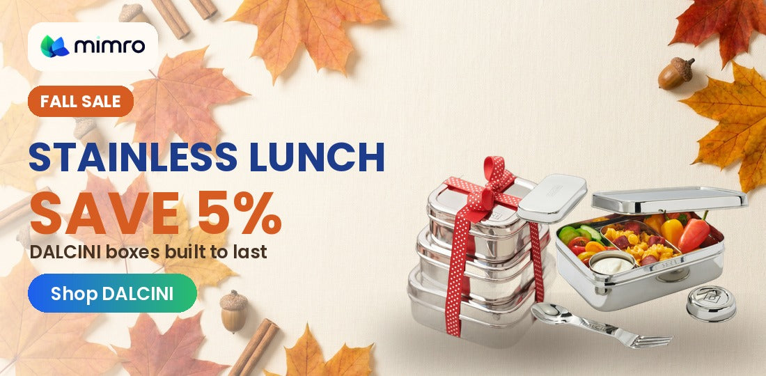 Fall Sale: DALCINI stainless steel lunch boxes