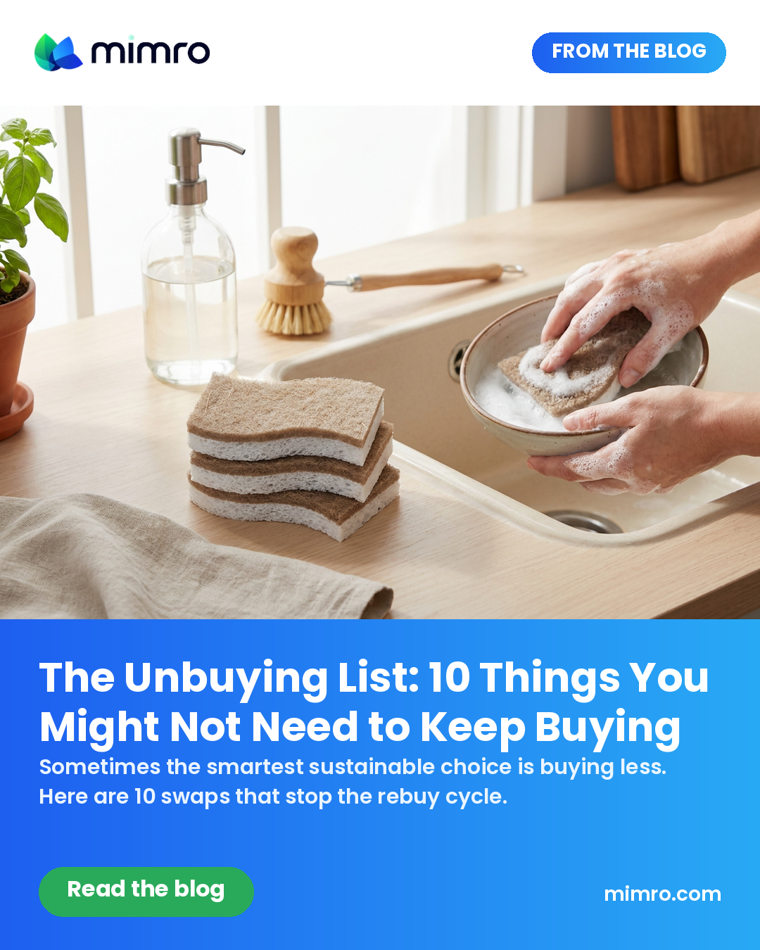 Blog - The Unbuying List